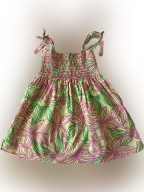 Lilly Pulitzer Little Girl’s Size 16 Smocked Top